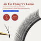 LAKANAKU Fox Eyes YY Shape Eyelashes Extension 0.07mm YY Eyelash Cilia and Brazilian Volume Soft Faux Mink YY Lashes Y Cilios