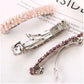 New Korean Sweet Color Crystal Hair Rhinestone Barrettes Hair Beads Hair Clips for Women Spring Headwear Accessories