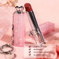 Velvet Lipstick Metallic Shine Long Lasting Moisturizing No Grainy Highly Pigmented 3D Diamond Glitter Heart Love Lipstick