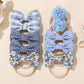 10Pcs/Lot Sweet Hair Band for Baby Girls Hair Ties Bows Elastic Rubber Band Flower Small Ball Scrunchies Kids Hair Accessories