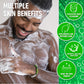 Men's Pine Tar Soap Bar Deep Cleansing Body Soap with Natural Pine Tar & Glycerin,No Phthalate,Moisturizing Exfoliating Formula
