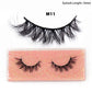 LEHUAMAO Maquiagem Short Natural Soft Mink Lashes Volume Fluffy Wispy Lashes 12mm-15mm False Eyelashes Eyelash Extensio Makeup