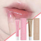 NEW Summer Lip Balm Moisturizing Mirror Lip Gloss Lip Vanilla Mint Iced Coffee Cake Smell Lipstick Transparent Lip Oil Makeup
