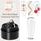 PUENTE Pearl Color Builder Nail Gel Polish Hema Free Shell Thread Glitter Nail Extension Semi-Permanent Construction Gel Varnish