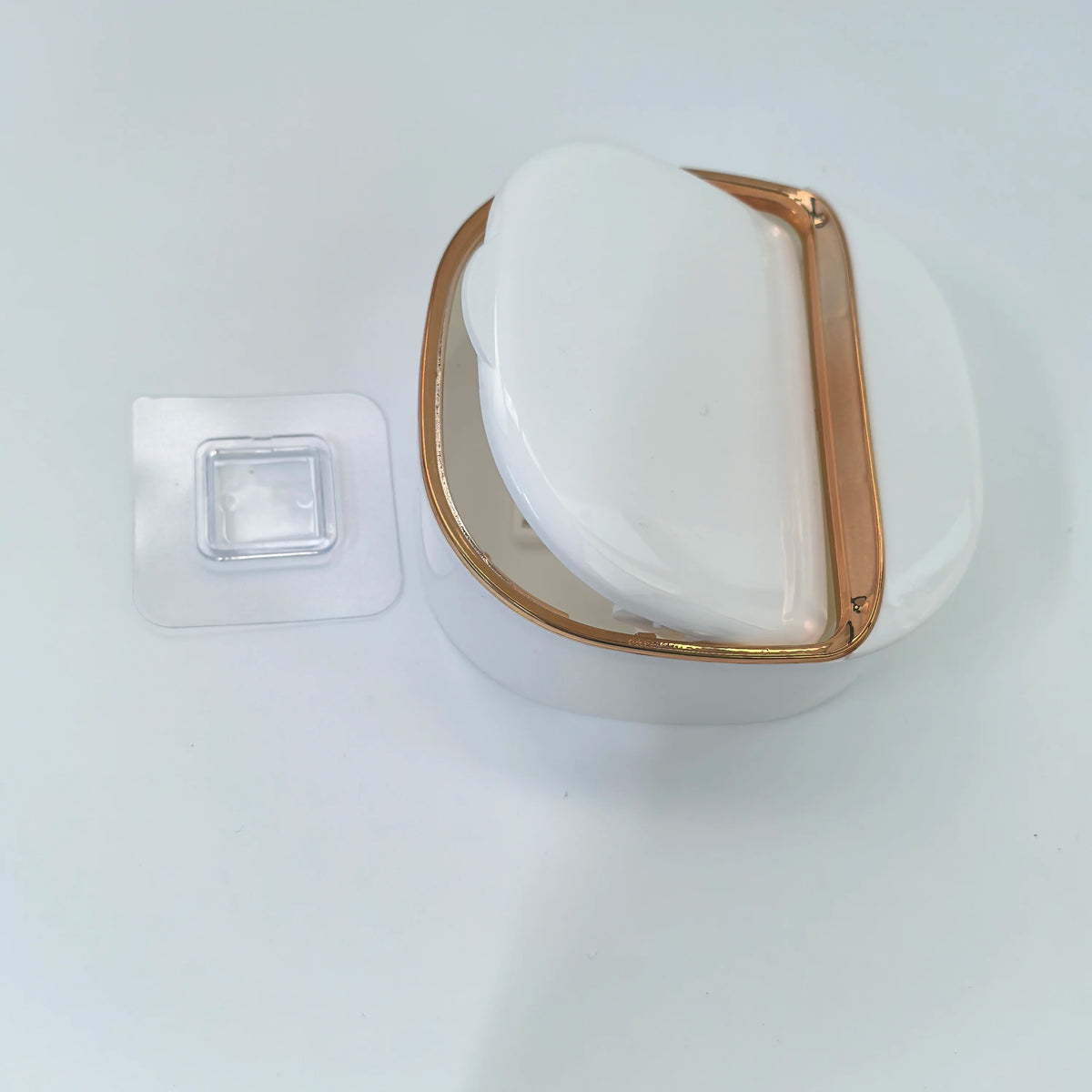 New Bathroom Home Wall Mounted Non Perforated Drain Soap Box
