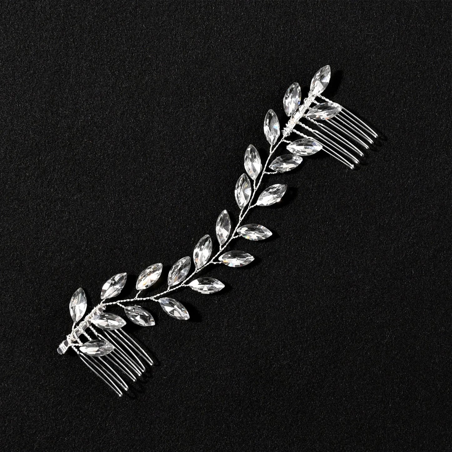 Wedding Comb Head Jewelry Bride Hair Clips Headpiece Crystal Women Tiaras Bridal Hair Accessories Women Hair Ornaments SL