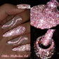 7ml Holographic Reflective Glitter Gel Nail Polish Champagne Gold Sliver Shiny Sparkling Sequins Soak Off UV LED Nail Varnish