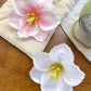 2pcs Boho Style Oversized Faux Flower Hair Clip Set, Elegant Beach Side-Bang Decor Headpieces Claw Clips Hair Claws Hair Barrettes, School Stuff, Pink Hair Clips, Vacation Outfits Woman, Girly, Hair Accessories, Valentines Ac