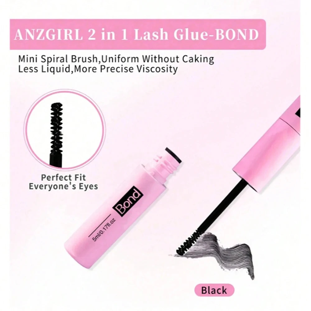 Eyelash Gluing and Sealing for Eyelash Clusters Strong Fixed Eyelash Glue Lasting 48H Eyelash Gluing Glue Eyelash Extension