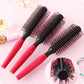 Professional Plastic Round Brush Quiff Roller Curly Hair Comb Hairstyle Massager Hairbrush Dressing Salon Barber Comb New Spiral