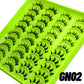 GROINNEYA Manga Lashes Mixed style 5/9/20 Pairs 3D 6D 8D Mink Lashes Natural Eyelashes Soft Cross Wispy False Eyelashes Eyelash