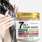 Rosemary & Castor Oil Hair Mask with Keratin, Batana & Peppermint Oil Smoothing Nourishing Treatment for Dry Hair 100g