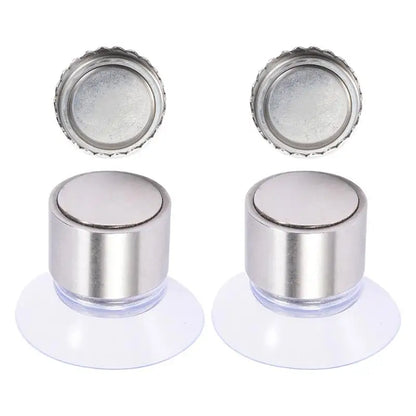 2 Sets Magnetic Soap Holder Dishes Soap Holder With Drainage Dishes Wall Mountsoap Dish Storage Rack For Bathroom Shower Dishes