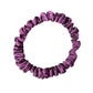 100% Real Mulberry Silk Skinnies Scrunchies Hair Bands Ties Gum Elastics Ponytail Holders No Damage for Women Girls 22 Momme 1CM