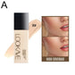 LOOKAVE Liquid Foundation Long Lasting Full Coverage Matte Cream CC Foundation Makeup Concealer Natural Liquid Base Moisturizing