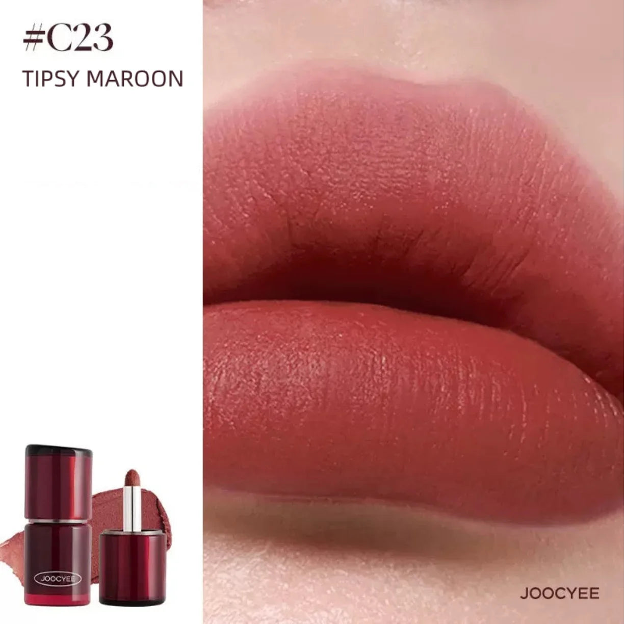 Joocyee Christmas Makeup Collection LIP N CHEEK BALM GLAZED OR MATTE Eyeshadow MULTI PURPOSE CREAM Lipstick blush cream Original