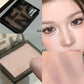 Punk Metallic Glitter Eyeshadow Mousse Matte Shimmer Highlight Pressed Pigments Dark Smoky Purple Pearlescent Eyeshadow Palette
