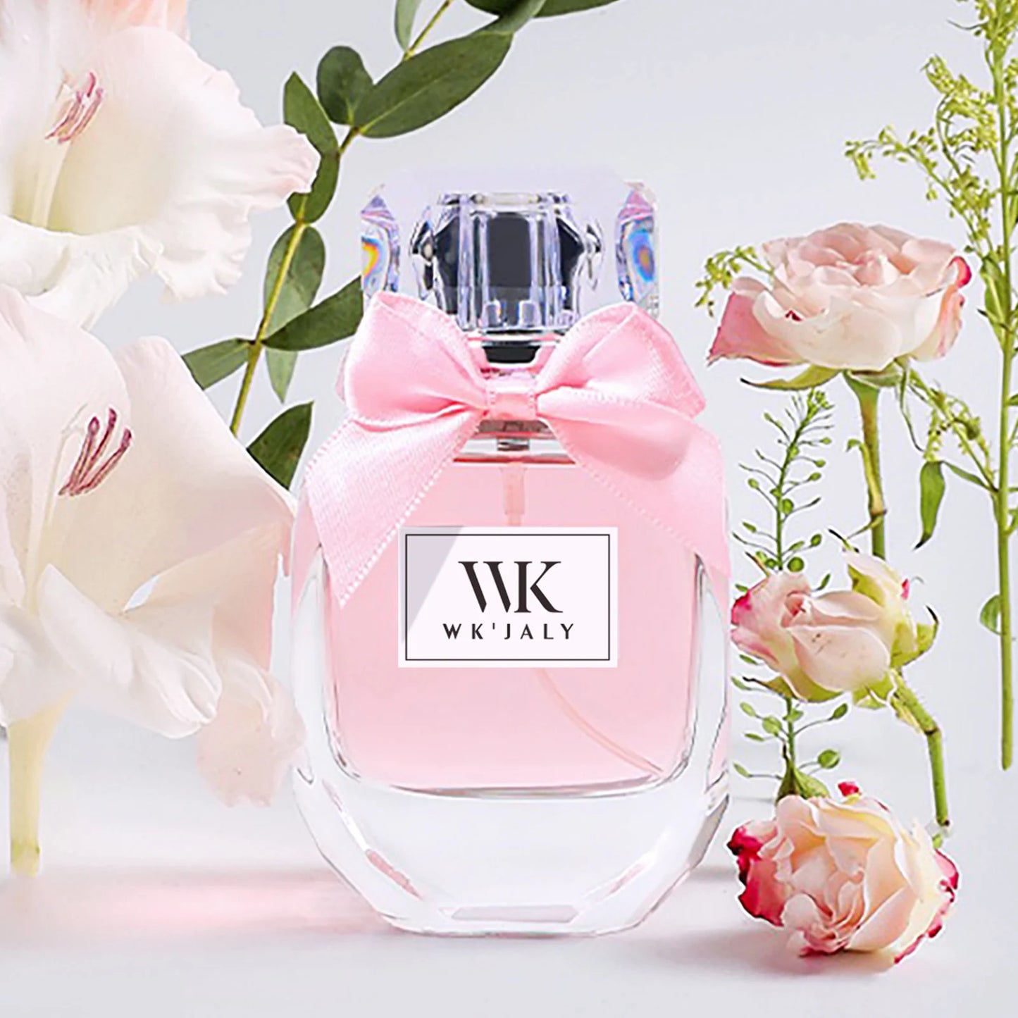WK JALY Pink Chance Eau De Parfum, Women's Perfume - Floral & Woody, With Notes of Vanilla, Jasmine, & Rose, Idea Gift For Women