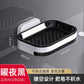Wall-mounted Soap Box, Toilet Non-punching Double-layer Soap Drain Box, Household Bathroom Storage Soap Rack