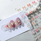 Golden Thread Butterfly Jelly Series Nail Art Stickers High Quality New Bronzing DIY Manicure Decal Decoration