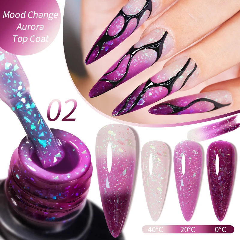 7.5ML Pink Blue Nail Gel Cat eye Semi Permanent Nail Art Soaking UV LED Nail Salon DIY Nail Salon Gel For Autumn And Winter