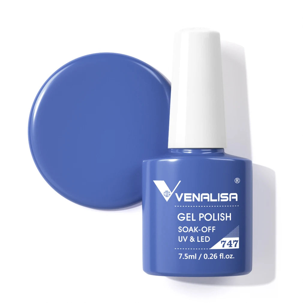 Venalisa HEMA TPO FREE Nail Gel Polish Glitter Gorgeous Full Coverage Soak Off UV LED French Nail Jelly Pink Nude Collection