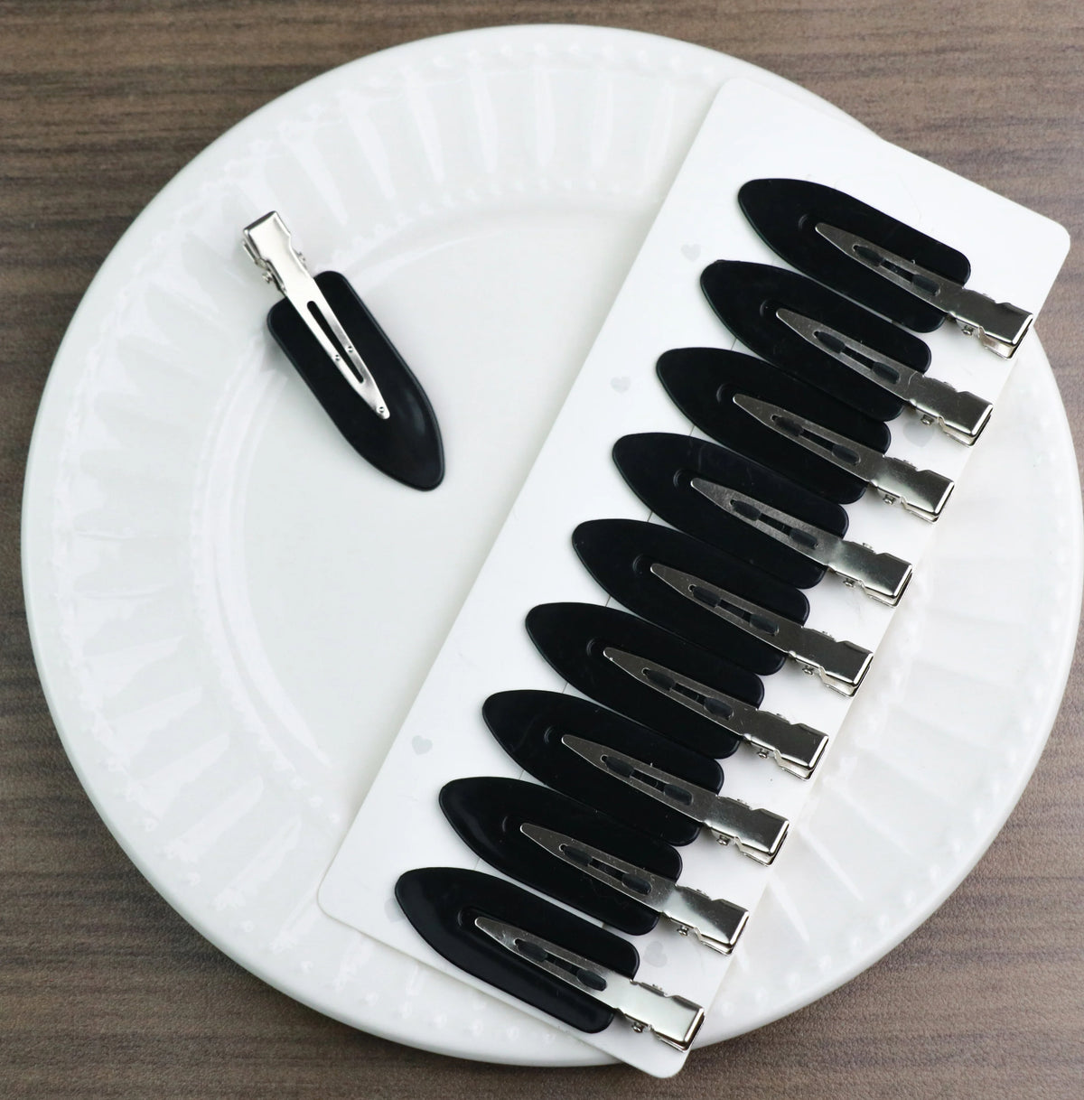 10/4Pcs No Crease Basic Hair Clips For Women Girls Hair Styling Makeup No Bend Hairpins Barrettes Fashion Hair Accessories Set
