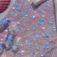 Magical Blow Bubbles Goldfish Bunny Rabbit Cat Kitten Shape Shiny Dreamy Bubbles 5D Nail Art Decorations Sticker Manicure Decal