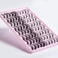 40 Pairs Pack Strip False Eyelashes Supplies Fluffy Faux Cils Russian Strip D Curl Faux Mink Eyelashes Makeup