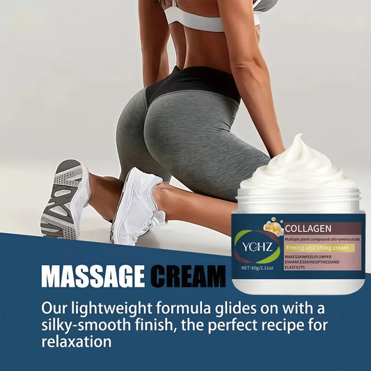 Instant Butt Lifting Cream, Rich in Vitamin E, Vitamin C, Caffeine, and Collagen Moisturizing Massage Cream Designed for Shaping