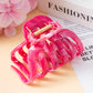 New Large Marble Stripes Pumpkin Hair Claws Crab Hairpins For Women Sweet Hair Clip Barrettes Headband Hair Accessories Styling