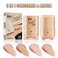 2-in-1 Concealer and Foundation Stick, Covers Dark Circles, Waterproof and Sweat-Resistant, Creates Flawless-Looking Makeup