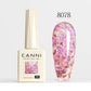 CANNI Gel Nail Polish Glitter Diamond Sparkle Color Collection Gorgeous Color HEMA FREE Soak Off UV LED Semi Permanent AurorGel