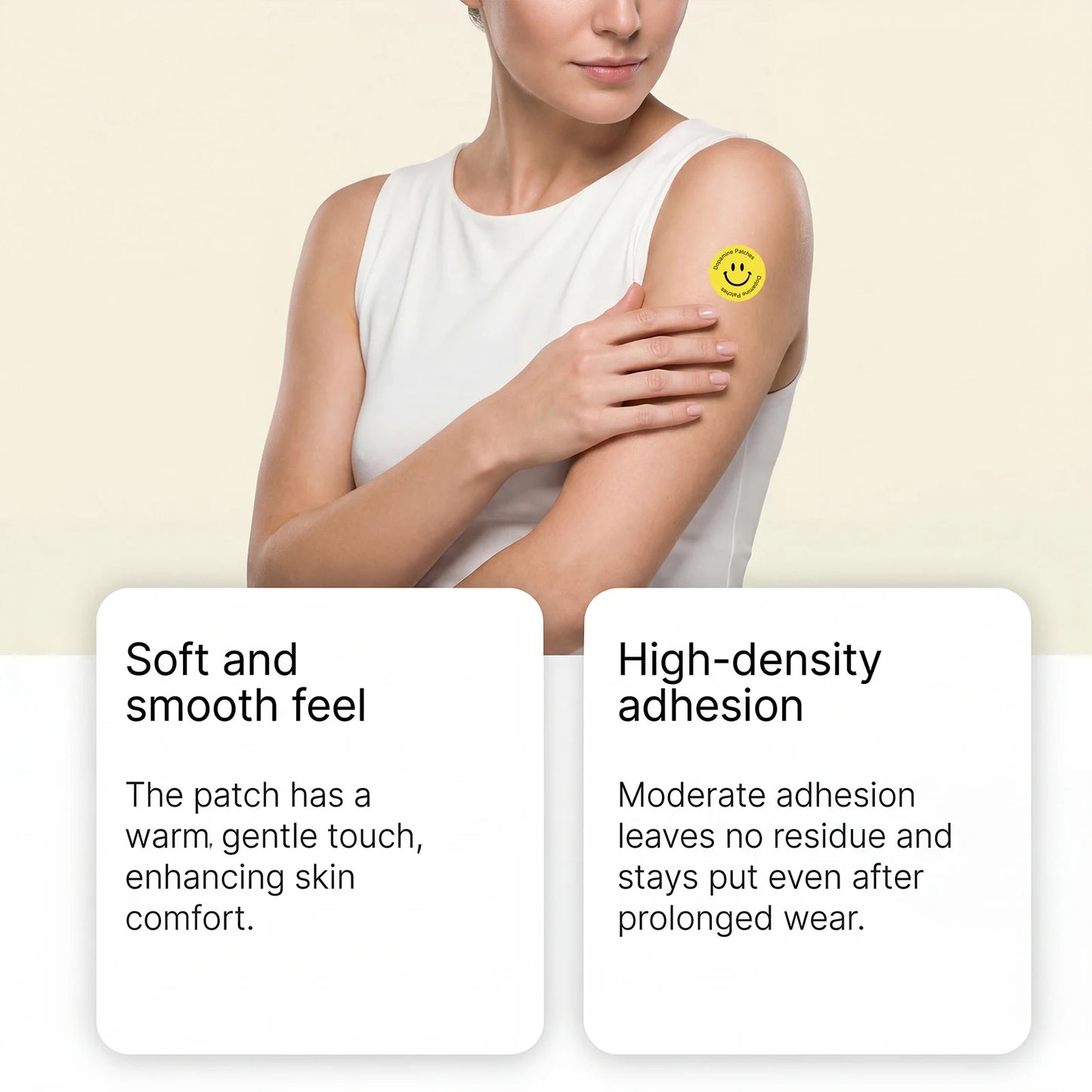 Dopamine Supports Patch Provide Positive Mindset Focus Enhancement Relieve Fatigue Increase Vitality Wellness Body Care Patch