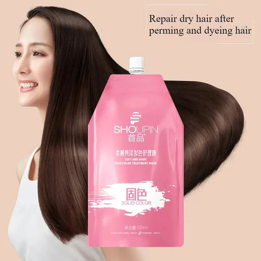 Keratin Hair Mask 5 Seconds Repair Damage Frizzy Hair Mask Help Color Protection After Dyeing 30ml/500ml