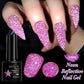 LILYCUTE 7ML Reflective Glitter Gel Nail Polish Bright Sparkling Silver Color Semi-permanent Soak Off Nail Art UV Gel Varnishes