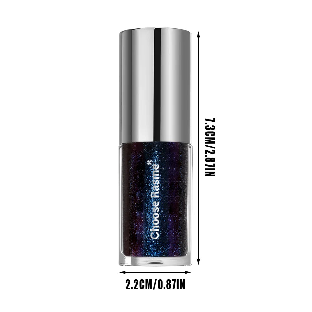 Purple Lip Gloss Moisturizing Mirror Water Gloss Solid Color Lip Gloss Film Forming Non Filling Gloss Lipstick