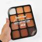 Deep Skin 12-Color Matte Contour Palette - Full Coverage All-In-One Highlighter Shading & Powder Face Makeup Kit