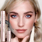 DIAONI Black Waterproof Volumizing Mascara - Sky-High Curl Smudge-Proof Lengthening Long-Lasting Makeup for Eyes