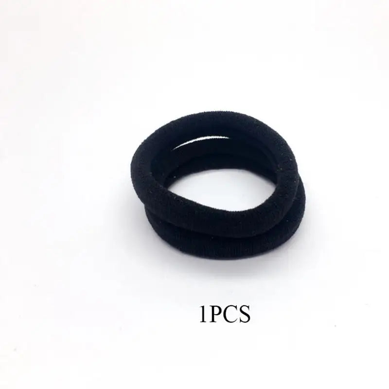 3Pcs/Set Smooth Silky Hair Scrunchies Women Ponytail Holders Rubber Bands Hair Ties Silk Satin Solid Color Small Intestine Ring