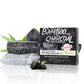 Men's bamboo charcoal solid shampoo deeply cleanses and moisturizes the scalp