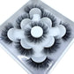 AMSDCN 5 Pairs 3d Mink Dramatic Volume Lashes Bulk Faux Thick Long Wispy Natural Mink Lashes Pack Short Wholesales Natural False