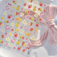 Colorful Water Bubble 5D Nail Art Stickers Goldfish Koi carp Dreamy Polarized Dreamlike Self Adhesive Delicate Manicure Decals