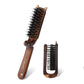 CALIYI 1/2PCS Foldable Hair Comb Portable Boar Bristle Hair Brush Hair Brush Head Massager Travel Combs Hair Styling Accessories