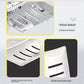 Self-adhesive Wall Mounted Soap Dish Stainless Steel Bathroom Soap Storage Holder Drain Tray Free-Punching Bathroom Accessories