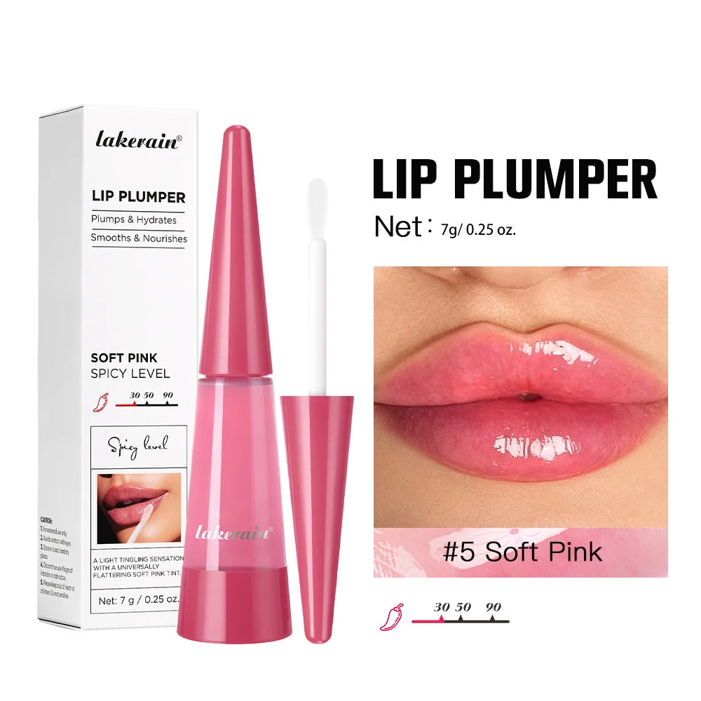 Lip Plumper Reedle Shot Moisturizing Lip Gloss Transparent Plump Lips Care Lip Stuffer Gift Korean Cosmetics