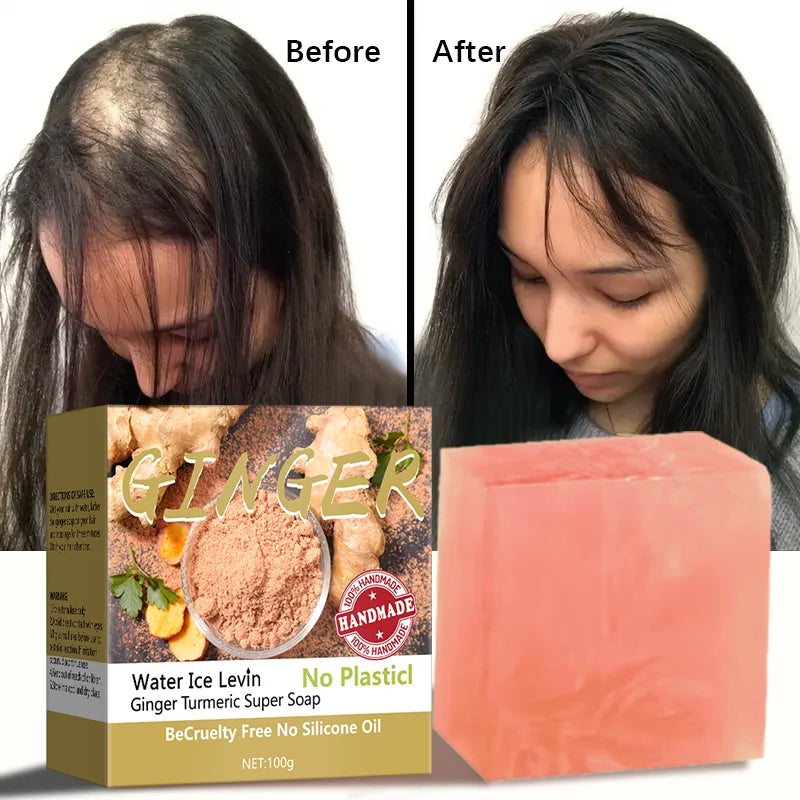 Turmeric Super Soap Shampoo Cold Process Soap Shampoo Shampoo Bar Pure Plant Shampoo Shampoo Hair Treatment