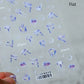 Magical Blow Bubbles Goldfish Bunny Rabbit Cat Kitten Shape Shiny Dreamy Bubbles 5D Nail Art Decorations Sticker Manicure Decal