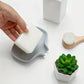 Minimalist Rectangular Soap Dish with Drainage Holes Modern Bathroom Holder Durable Plastic Soap Saver for Sink Shower Tray