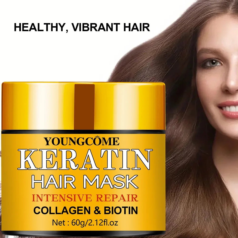 Hair Repairs Hair Mask Essential Oil Nourishing for Dry Damaged Biotin Collagen Keratin Treatment Hairs Conditioner Hair